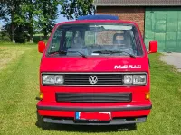 Gebraucht VW T3 69 PS (50 kW) 1988 Rot Van