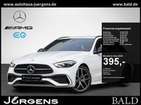 Gebraucht Mercedes C300 AMG 258 PS (189 kW) 2023 Unilack polarweiss Kombi