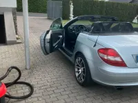 Second-hand Mercedes SLK200 163 CP (119 kW) 2005 Argintiu Cabrio