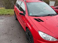 Gebraucht Peugeot 206 109 PS (80 kW) 2006 Rot Kombi