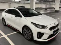 Gebraucht Kia ProCeed GT GT 204 PS (150 kW) 2019 Weiß Kleinwagen