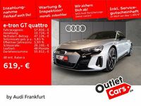 Gebraucht Audi e-tron GT quattro Sport 350 kW (476 PS) 2022 Florettsilber metallic/florett Limousine
