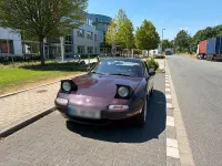Gebraucht Mazda MX5 Cosmo 90 PS (66 kW) 1996 Rot Cabrio
