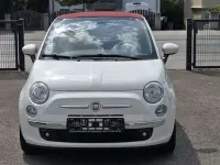 Gebraucht Fiat 500 Lounge 69 PS (50 kW) 2010 Weiß Cabrio
