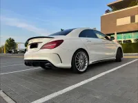 Gebraucht Mercedes CLA250 AMG line 218 PS (160 kW) 2017 Weiß Coupé