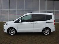 Gebraucht Ford Tourneo Courier Trend 101 PS (74 kW) 2021 Weiß Van / Kleinbus