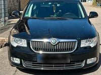Używany Skoda Superb 160 KM (117 kW) 2008 Czarny Sedan/Limuzyna