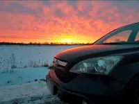 Gebraucht Honda CR-V 150 PS (110 kW) 2008 Schwarz SUV