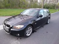 Brugt BMW 318 143 HK (105 kW) 2009 Sort Stationcar