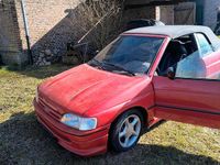 Gebraucht Ford Escort Cabriolet 105 PS (77 kW) 1991 Rot Cabrio