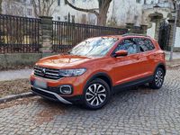 Gebraucht VW T-Cross Active 95 PS (69 kW) 2023 Orange SUV