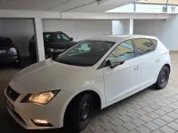 Usata Seat Leon 90 CV (66 kW) 2016 Bianco Berlina