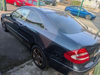 Gebraucht Mercedes CLK200 163 PS (119 kW) 2004 Schwarz Coupé