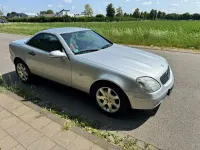 Gebraucht Mercedes SLK230 193 PS (141 kW) 1997 Silber Cabrio