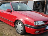 Brugt Renault 19 90 HK (66 kW) 1993 Rød Cabriolet