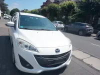 Gebraucht Mazda 5 Edition 150 PS (110 kW) 2012 Weiß Van / Kleinbus