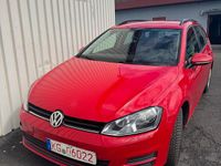 Gebraucht VW Golf VII 110 PS (80 kW) 2015 Rot Kombi