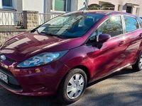 Gebraucht Ford Fiesta 82 PS (60 kW) 2009 Rot Kleinwagen