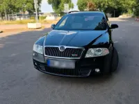 Gebraucht Skoda Octavia vRS 170 PS (125 kW) 2008 Schwarz Kombi