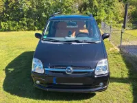 Gebraucht Opel Agila Njoy 75 PS (55 kW) 2002 Schwarz Van / Kleinbus