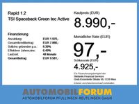 Second-hand Skoda Rapid Active 90 CP (66 kW) 2017 Alb Berlinǎ