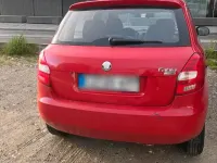 Gebraucht Skoda Fabia 60 PS (44 kW) 2009 Rot Kleinwagen