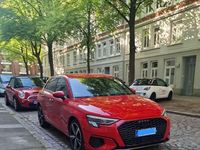 Gebraucht Audi A3 Advanced 150 PS (110 kW) 2021 Rot Limousine