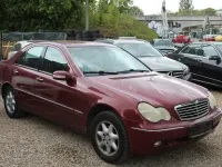 Gebraucht Mercedes C180 Elegance 129 PS (94 kW) 2002 Rot Limousine