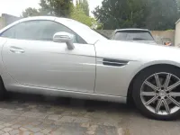 Gebraucht Mercedes SLK250 204 PS (150 kW) 2011 Silber Cabrio