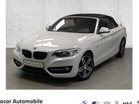 Gebraucht BMW 218 Sport Line 136 PS (100 kW) 2017 Weiß Cabrio