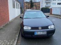 Gebraucht VW Golf IV 2003 Schwarz Kleinwagen