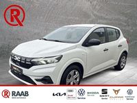 Neu Dacia Sandero Essentiel 91 PS (66 kW) 2025 Weiss Limousine