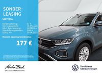 Gebraucht VW T-Roc Life 116 PS (85 kW) 2024 Blau (petroleum blue metallic) SUV