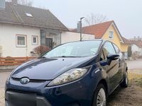 Gebraucht Ford Fiesta 82 PS (60 kW) 2009 Blau Kleinwagen