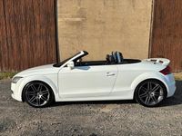 Gebraucht Audi TT Roadster S-line plus 200 PS (147 kW) 2008 Weiß Cabrio