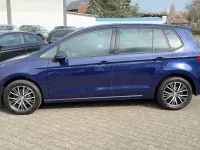 Gebraucht VW Golf Sportsvan Allstar 116 PS (85 kW) 2017 Blau Van / Kleinbus