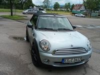 Käytetty Mini One Cabriolet 98 HP (72 kW) 2010 Hopea Avoauto