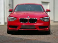 Gebraucht BMW 114 102 PS (75 kW) 2012 Rot Kleinwagen