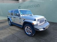 Gebraucht Jeep Wrangler Sahara 272 PS (200 kW) 2021 Silber SUV