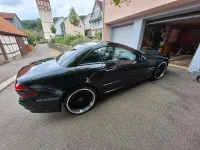 Gebraucht Mercedes SL600 512 PS (376 kW) 2005 Schwarz Cabrio