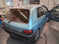 Gebraucht Renault Clio 55 PS (40 kW) 1994 Blau Kleinwagen