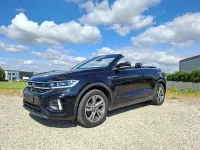 Gebraucht VW T-Roc Cabriolet R-line 150 PS (110 kW) 2023 Schwarz Cabrio