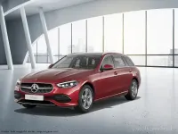 Gebraucht Mercedes C300e 313 PS (230 kW) 2024 Manufaktur lack manufaktur patagonienrot bright Kombi