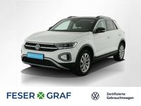 Gebraucht VW T-Roc Style 150 PS (110 kW) 2022 Pure white deep black perleffekt SUV