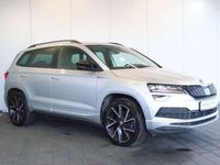 gebraucht Skoda Karoq 2.0 TDI DSG Sportline 4M AID+ACC+LED+AHK