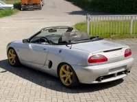 Używany MG F 120 KM (88 kW) 2001 Srebrny Kabriolet