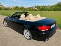 Gebraucht BMW 320 Cabriolet 170 PS (125 kW) 2008 Schwarz Cabrio