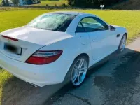 Gebraucht Mercedes SLK250 204 PS (150 kW) 2014 Weiß Cabrio