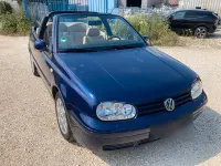 Gebraucht VW Golf Cabriolet 115 PS (84 kW) 2000 Blau Cabrio
