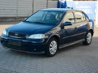 Gebraucht Opel Astra 84 PS (61 kW) 2002 Blau Limousine